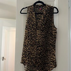 Leopard print Vince Camuto blouse